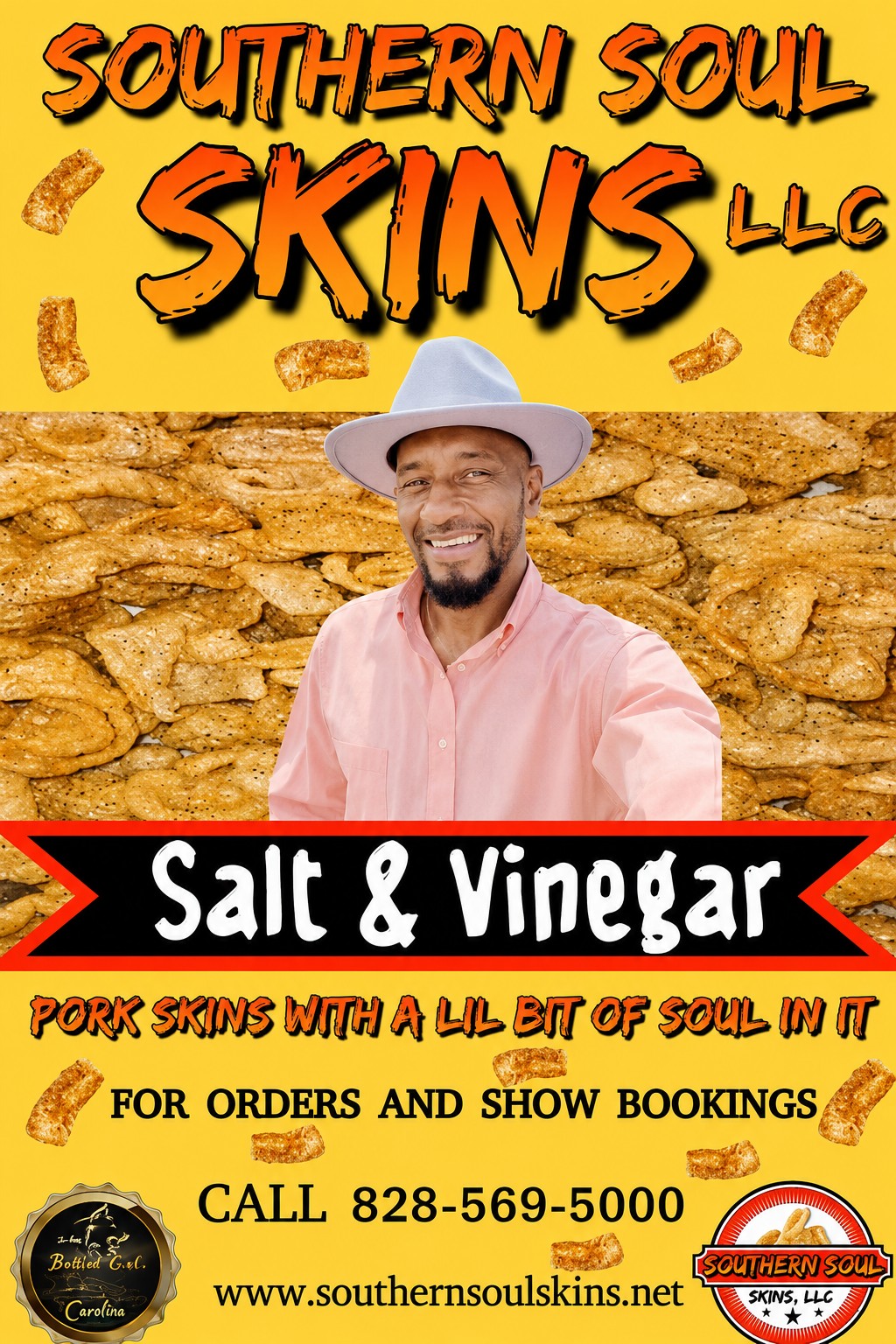 Salt & Vinegar pork skins