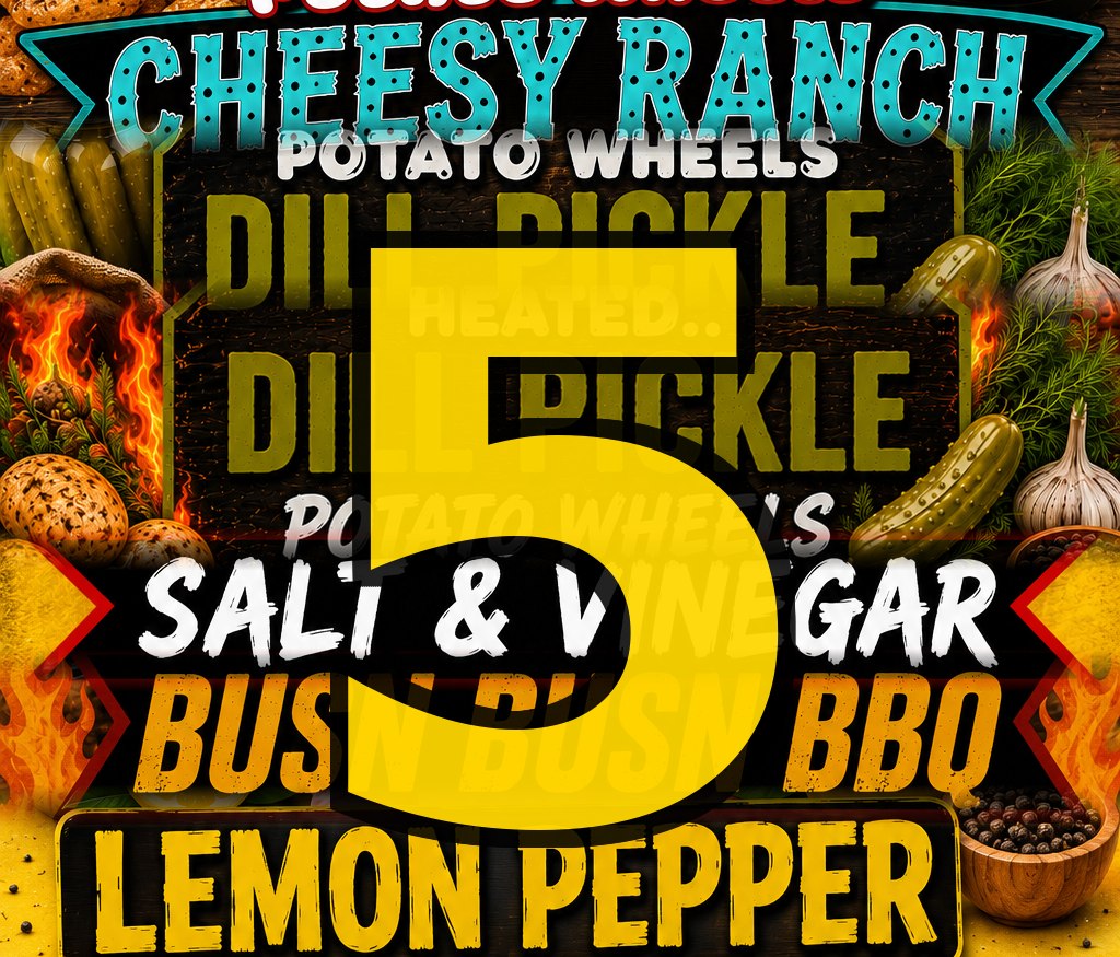 5 Potato Wheel Bundle Pack